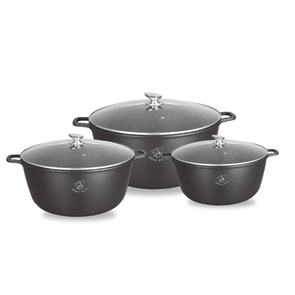 Ensemble de 3 casseroles (36 cm – 40 cm – 44 cm)